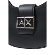 Armani Exchange Black Polyester Handbag