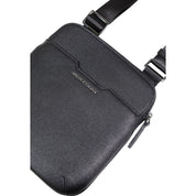 Armani Exchange Black Polyester Messenger Bag