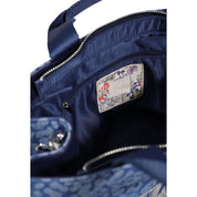 Liu Jo Blue Cotton Handbag
