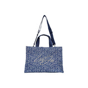 Liu Jo Blue Cotton Handbag
