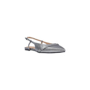 Guess Gray Polyester Platform Pumps