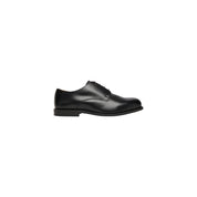 Calvin Klein Black Leather Oxfords And Derbies