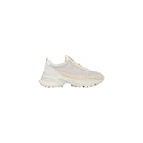 Calvin Klein Jeans Beige Leather Chunky Sneakers