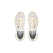 Calvin Klein Jeans Beige Leather Chunky Sneakers