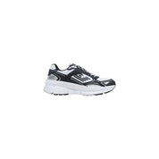EA7 Emporio Armani Black And White Polyester Athletic Sneakers
