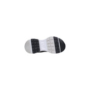 EA7 Emporio Armani Black And White Polyester Athletic Sneakers