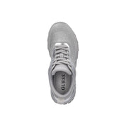 Guess Silver Polyester Chunky Sneakers