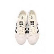 Adidas Originals Black And White Suede Leather Athletic Sneakers