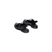 Dr. Martens Black Leather Flat Sandals