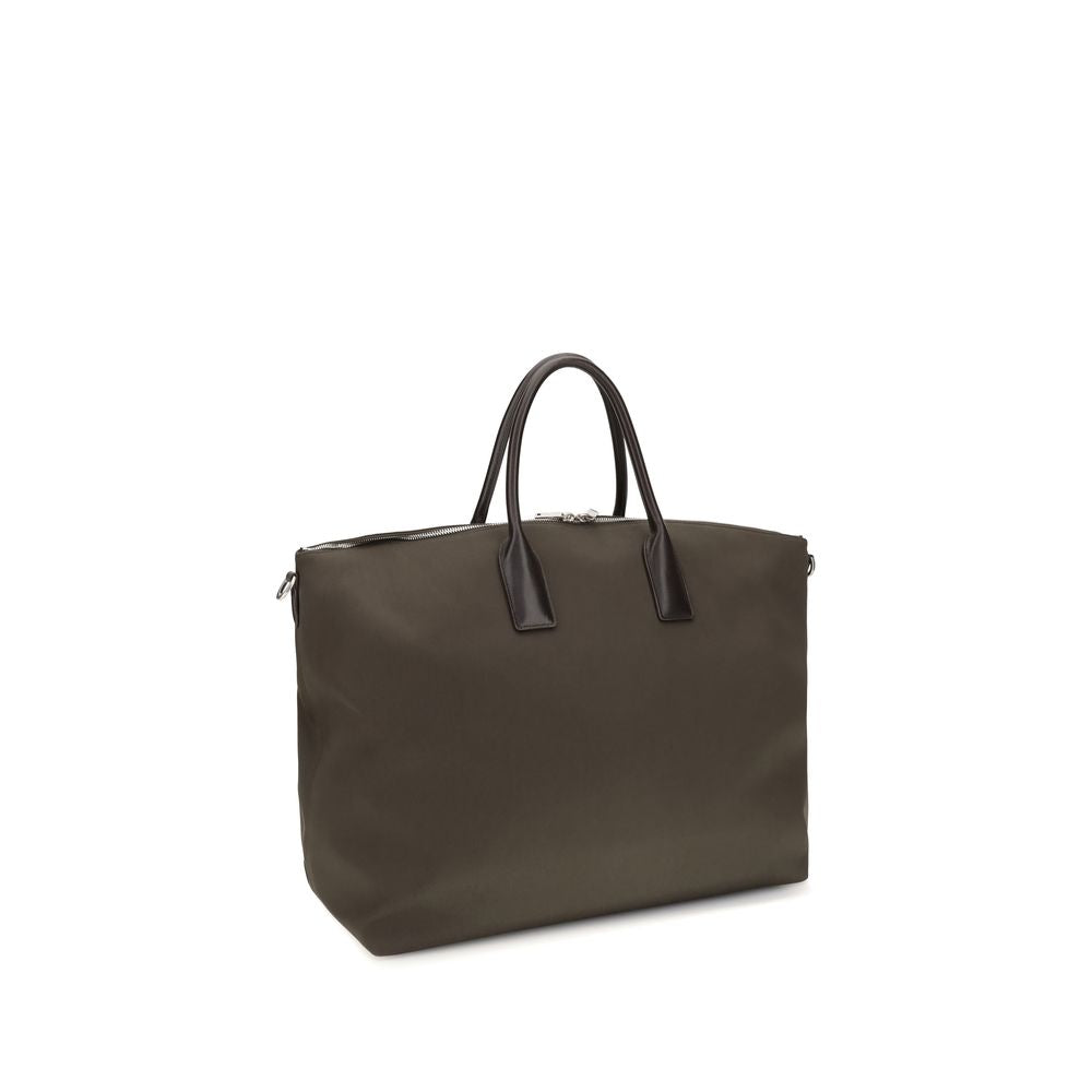 Saint Laurent Brown Calf Leather Bos Taurus Luggage And Travel