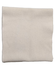 Dolce & Gabbana Men White Polyester Knitted Neck Warmer Scarf Dolce & Gabbana
