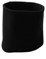 Dolce & Gabbana Men Black Cashmere Knitted Neck Warmer Scarf