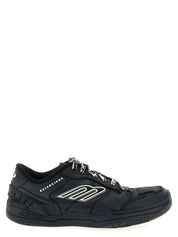 Balenciaga Black Calfskin Athletic Sneakers