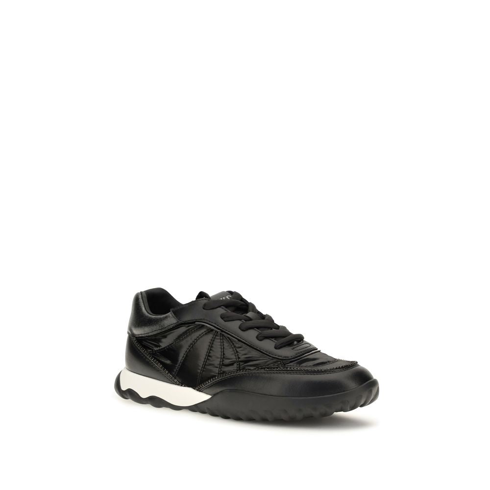 PINKO Black Fabric Low Top Sneakers PINKO