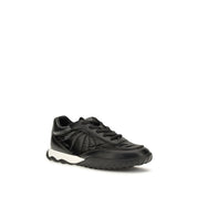 PINKO Black Fabric Low Top Sneakers PINKO
