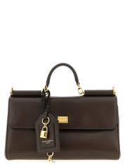 Dolce & Gabbana Brown Calfskin Crossbody Bag Dolce & Gabbana