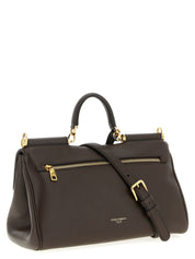 Dolce & Gabbana Brown Calfskin Crossbody Bag Dolce & Gabbana
