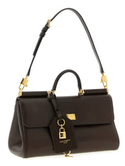 Dolce & Gabbana Brown Calfskin Crossbody Bag Dolce & Gabbana