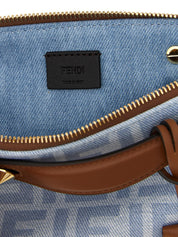 Fendi Blue Cotton Handbag