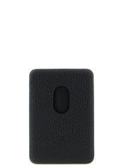Valentino Garavani Black Calfskin Cardholder Valentino Garavani