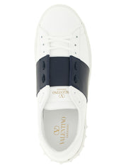 Valentino Garavani Blue Calfskin Low Top Sneakers
