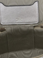 Valentino Garavani Silver Viscose Handbag Valentino Garavani