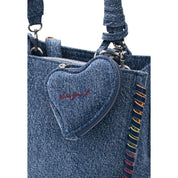 Desigual Blue Cotton Backpack