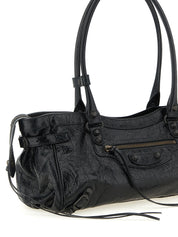 Balenciaga Black Lamb Leather Shoulder Bag