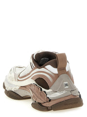 Balenciaga Brown Polyethylene Athletic Sneakers