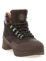 Brunello Cucinelli Brown Polyamide Ankle Boots