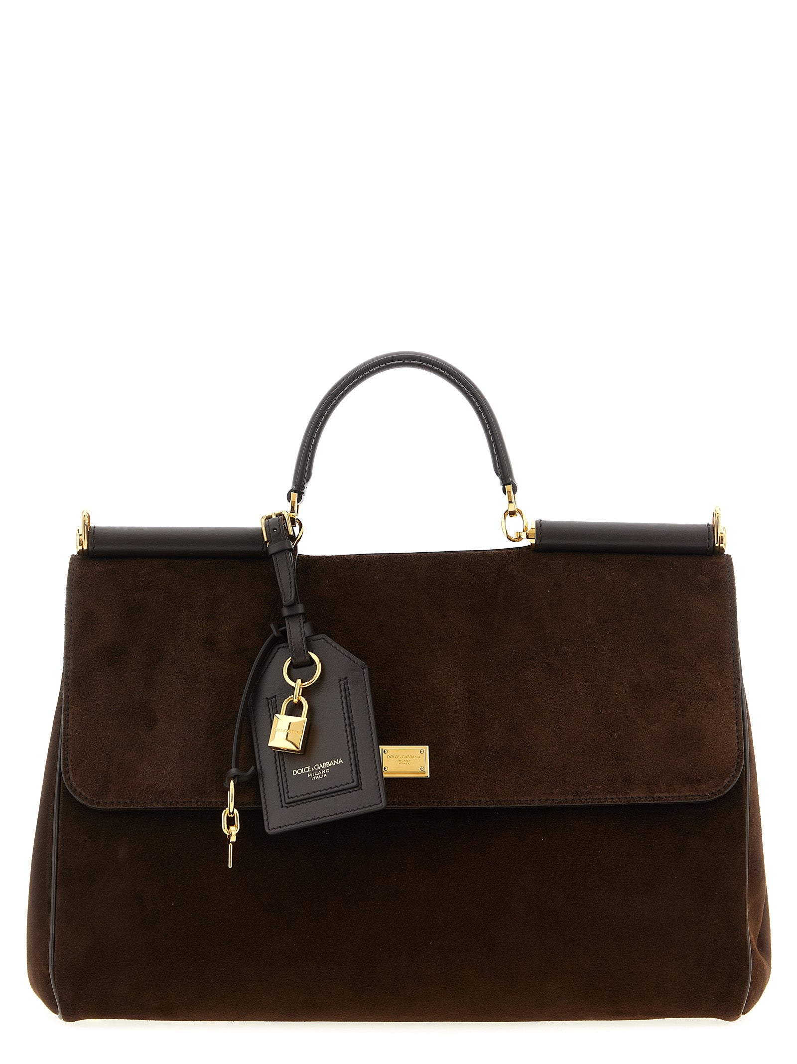 Dolce & Gabbana Brown Pvc Handbag