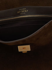 Dolce & Gabbana Brown Pvc Handbag