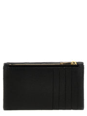 Saint Laurent Black Calfskin Cardholder