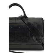 Balenciaga Black Lamb Ovis Aries Luggage And Travel