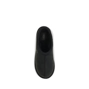 UGG Black Nubuc Leather Clogs