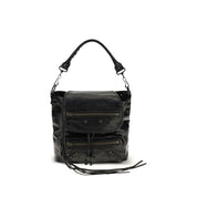 Balenciaga Black Lamb Ovis Aries Backpack