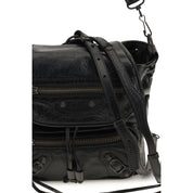 Balenciaga Black Lamb Ovis Aries Backpack