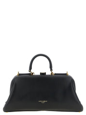 Dolce & Gabbana Black Lamb Leather Handbag Dolce & Gabbana
