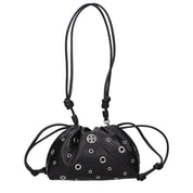 Tory Burch Black Leather Shoulder Bag