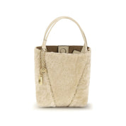 Chloé Beige Calf Leather Bos Taurus Backet Bag