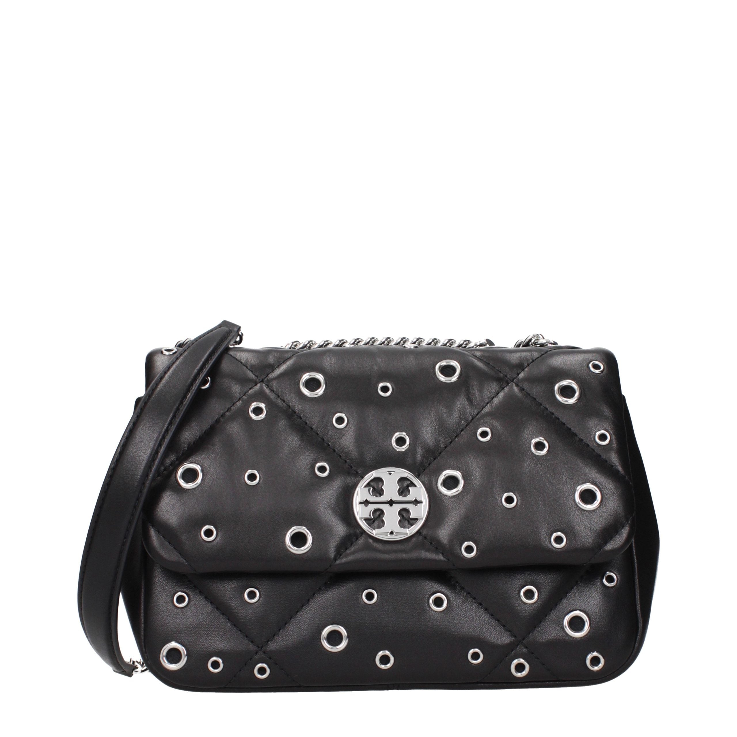 Borsa a tracolla Tory Burch in pelle nera