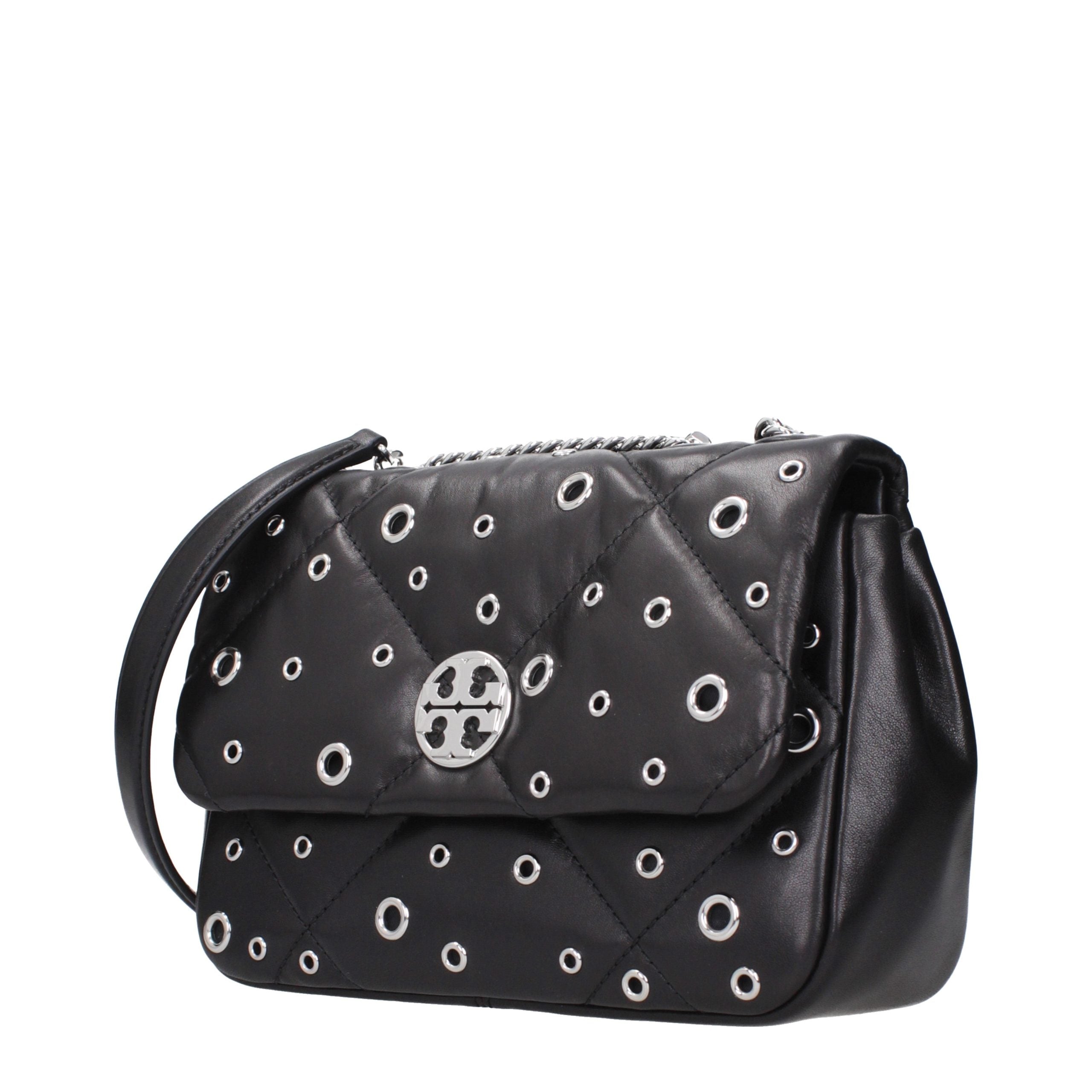 Borsa a tracolla Tory Burch in pelle nera