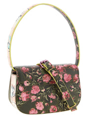 Borsa a spalla Diesel in polietilene multicolore