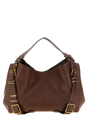 Borsa a mano Diesel marrone in altre fibre
