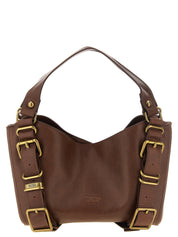 Borsa a mano Diesel marrone in altre fibre