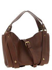 Borsa a mano Diesel marrone in altre fibre