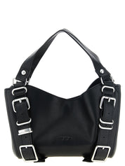 Borsa a mano Diesel marrone in altre fibre