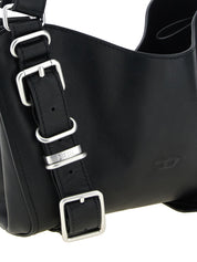 Borsa a mano Diesel marrone in altre fibre