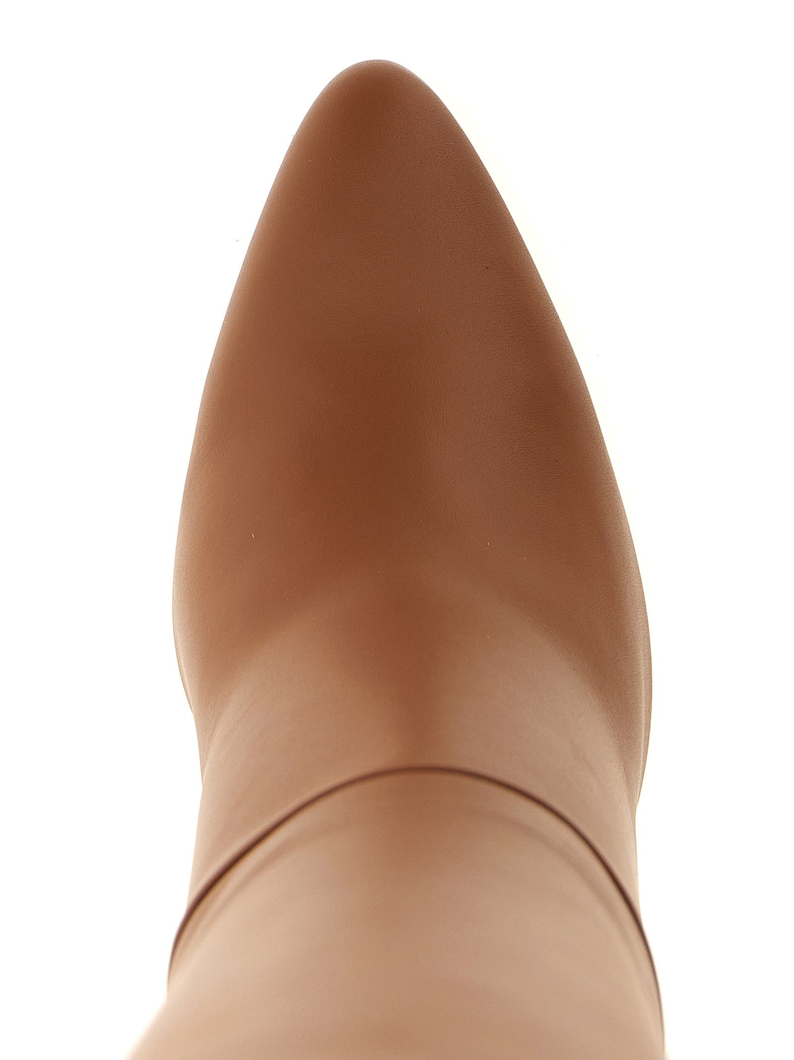 Valentino Garavani Brown Calfskin Over The Knee