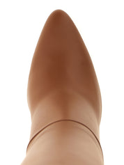 Valentino Garavani Brown Calfskin Over The Knee